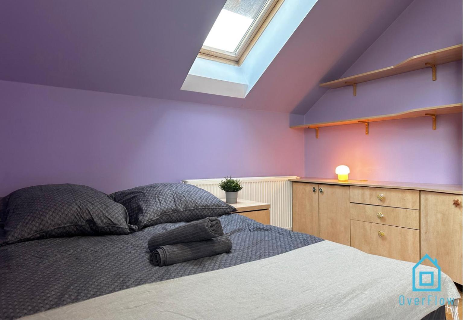 Purple Room - Charming Place, 15 Minutes To Gdansk Old Town & 5 Minutes To Seaside Exteriér fotografie